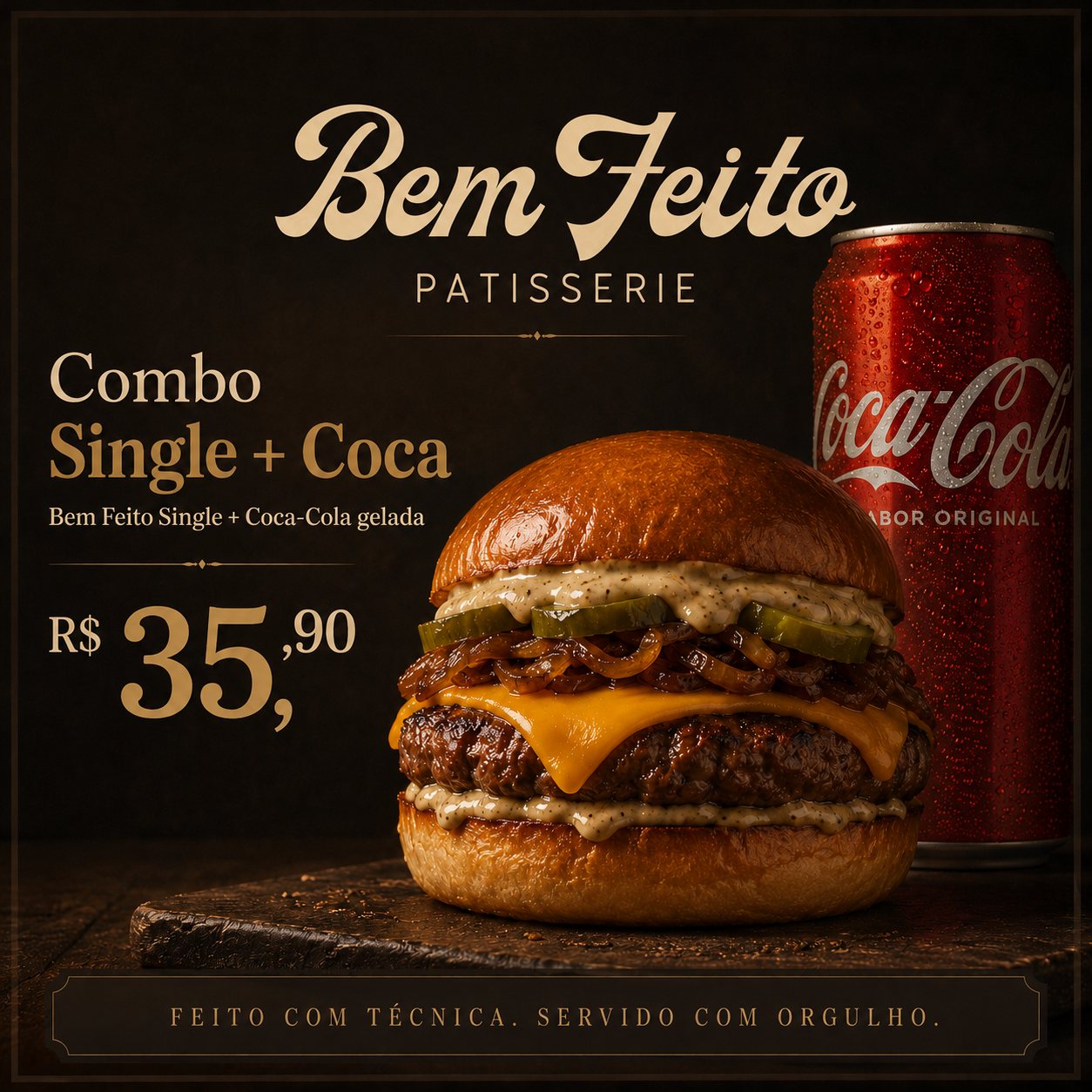 Combo Single + Coca